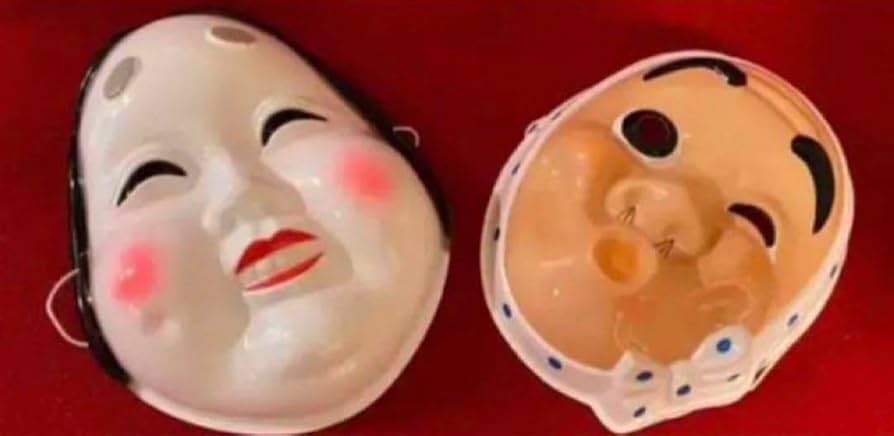 お祭り お面 ひょっとこ おかめ 楽天市場】お面 おかめ（パーティー・イベント用品｜ホビー）の通販